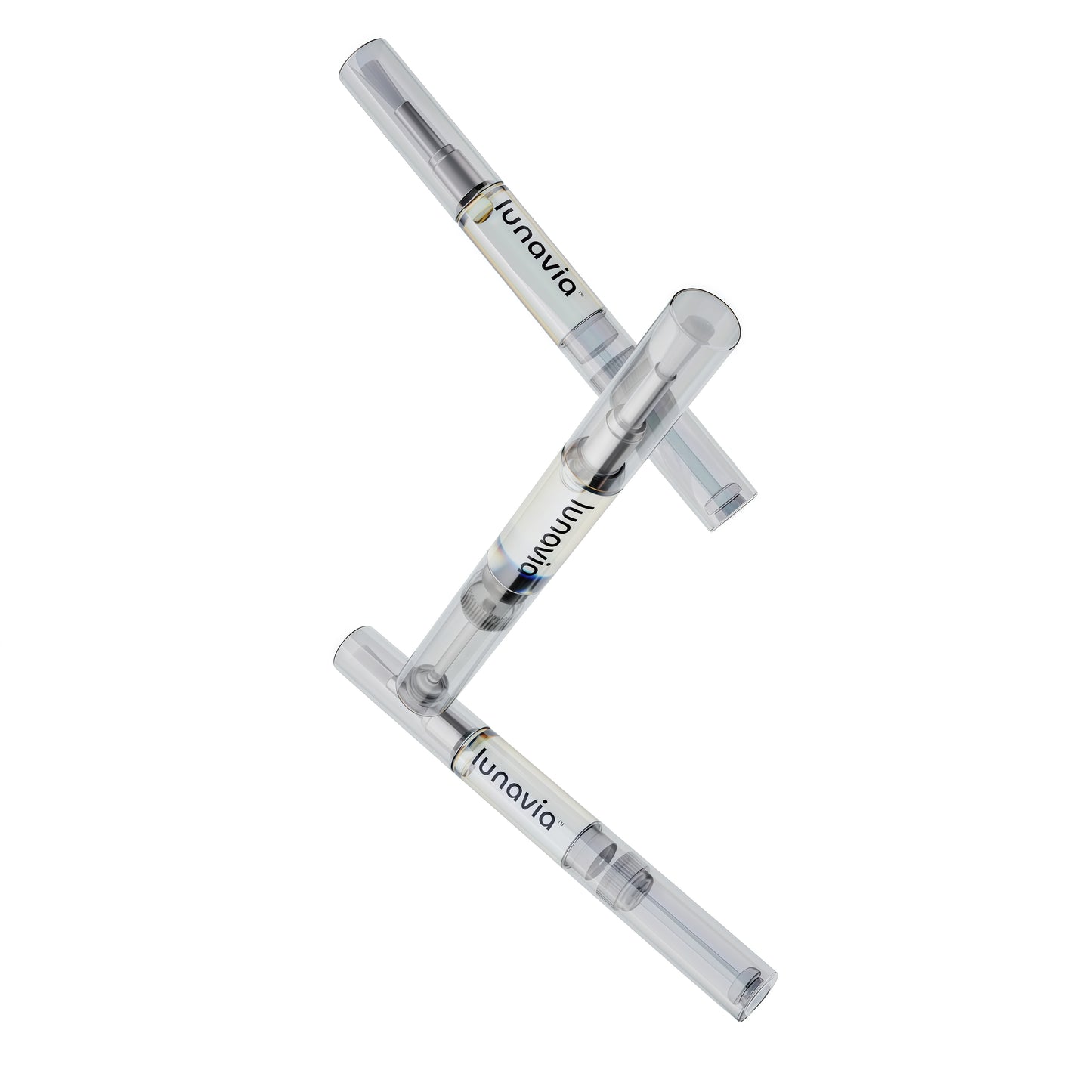 lunavia™ Antifungal Pen | Cures Most Athlete's Foot, Jock Itch, and Ringworm | 25% Undecylenic Acid with added Tea Tree, Jojoba, Clove Bud Oils & Aloe 3 Pack